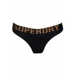 Kobiety BEACH TROUSER | Superdry Dół od bikini - black gold/czarny - PX04470