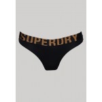 Kobiety BEACH TROUSER | Superdry Dół od bikini - black gold/czarny - PX04470