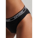 Kobiety BEACH TROUSER | Superdry Dół od bikini - black mono/czarny melanż - WU37178