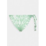 Kobiety BEACH TROUSER | women'secret BRASILIEN BRIEF FLOWER - Dół od bikini - green/zielony - JS78074
