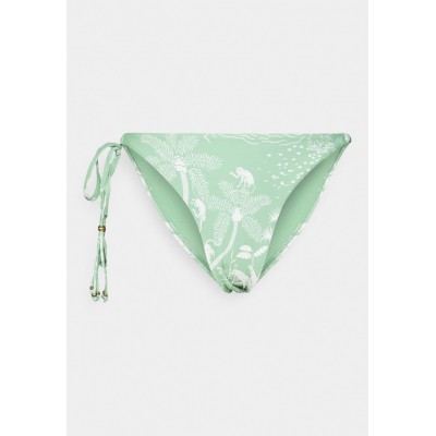 Kobiety BEACH_TROUSER | women'secret BRASILIEN BRIEF FLOWER - Dół od bikini - green/zielony - JS78074