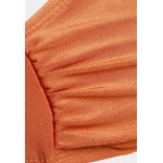 Kobiety BIKINI COMBINATION | Cotton On Body FLOSS TOP HIGHWAISTED CHEEKY BOTTOM - Bikini - hazelnut shimmer/brązowy - HX66521