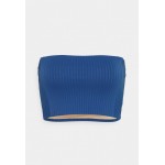 Kobiety BIKINI COMBINATION | Cotton On Body LONGLINE BANDEAU HIGHWAISTED FULL SET - Bikini - marina blue/brązowy - JR45169