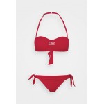Kobiety BIKINI COMBINATION | EA7 Emporio Armani SEAWORLD MAXI LOGO BAND - Bikini - rosso/red/czerwony - YK95280