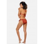 Kobiety BIKINI COMBINATION | Feba Swimwear Bikini - orange imitacja skóry/bordowy - PL64531