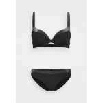 Kobiety BIKINI COMBINATION | LASCANA LONDYN JET SET - Bikini - black/czarny - PV04627