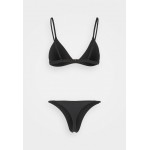Kobiety BIKINI COMBINATION | Nly by Nelly PASSION BABE SET - Bikini - black/czarny - TS46035