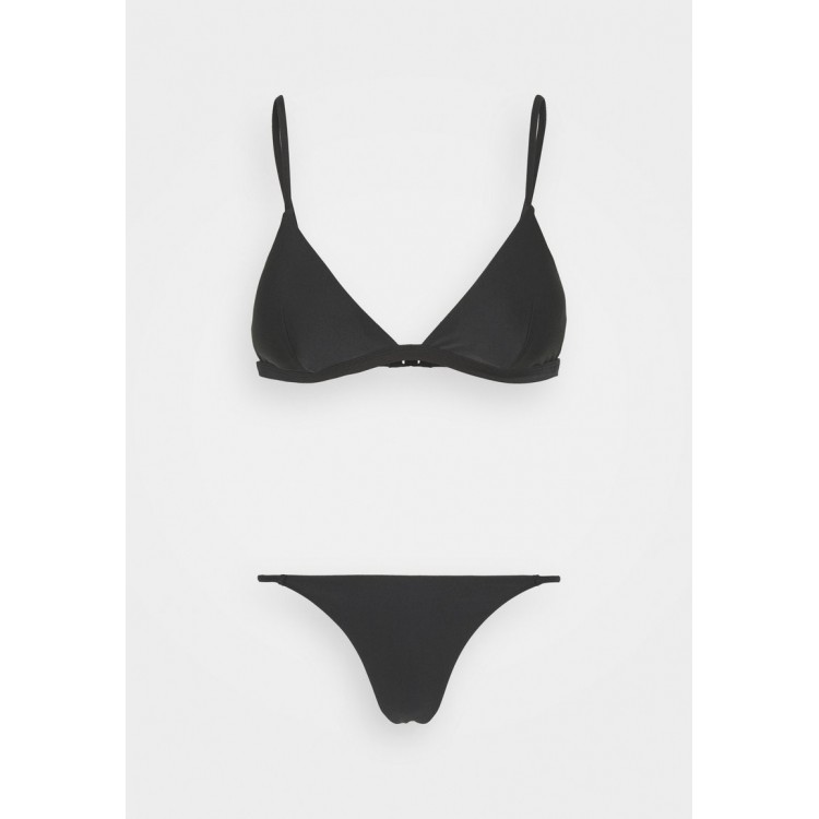 Kobiety BIKINI COMBINATION | Nly by Nelly PASSION BABE SET - Bikini - black/czarny - TS46035