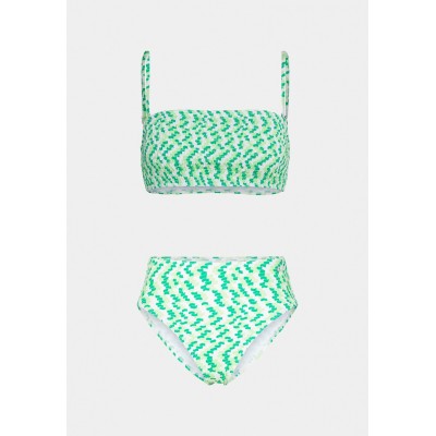 Kobiety BIKINI_COMBINATION | ONLY ONLAMALIE SET - Bikini - paradise green/zielony - CV10821