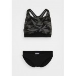 Kobiety BIKINI COMBINATION | Speedo HYPERBOOM - Bikini - black/oxid/usa charcoal/czarny - MU62267