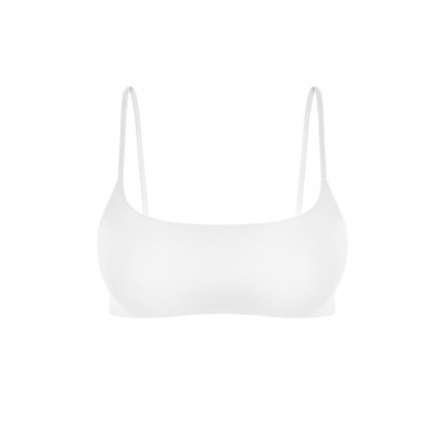 Kobiety BIKINI_TOP | COASTAL Swimwear KATE - Góra od bikini - white/biały - ME57078