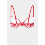 Kobiety BIKINI TOP | Esprit HAMPTONS BEACH PAR PADDED BRA STRIPE - Góra od bikini - red/czerwony - FT30113