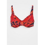 Kobiety BIKINI TOP | Freya TIGER BAY PLUNGE - Góra od bikini - sunset/czerwony - TN17734