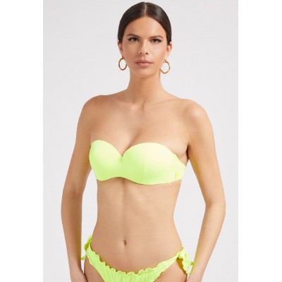 Kobiety BIKINI_TOP | Guess BANDEAU - Góra od bikini - gelb/żółty neon - FF71468