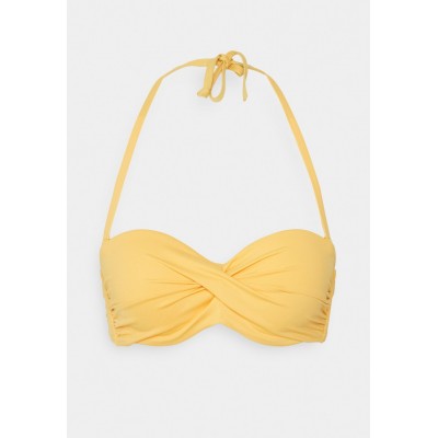 Kobiety BIKINI_TOP | LASCANA BANDEAU - Góra od bikini - yellow/żółty - ZU84150