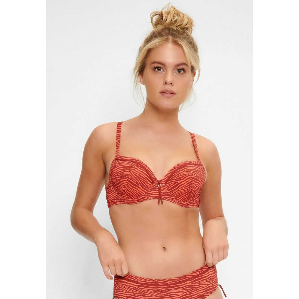 Kobiety BIKINI TOP | LingaDore FORM - Góra od bikini - print/czerwony - WD69610