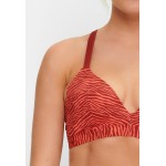 Kobiety BIKINI TOP | LingaDore Góra od bikini - print/czerwony - PH63269