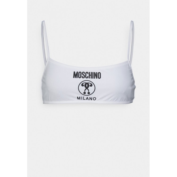 Kobiety BIKINI TOP | MOSCHINO SWIM DQM MILANO FASCIA - Góra od bikini - bianco/biały - BY58991
