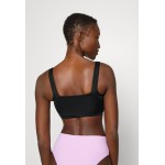 Kobiety BIKINI TOP | Roxy ACTIVE BRALETTE TANK - Góra od bikini - anthracite/czarny - CQ90823
