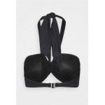 Kobiety BIKINI TOP | Seafolly COLLECTIVE HALTER BANDEAU - Góra od bikini - black/czarny - JM98067