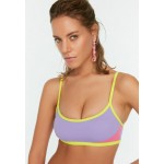 Kobiety BIKINI TOP | Trendyol Góra od bikini - purple/fioletowy - CF26290
