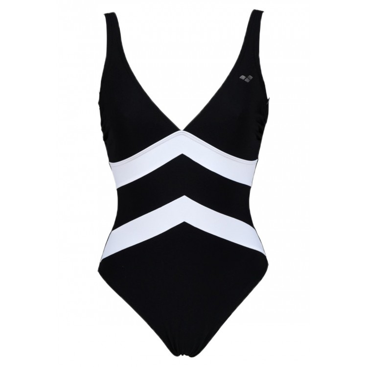 Kobiety ONE PIECE BEACHWEAR | Arena Kostium kąpielowy - black/white/czarny - JS80568