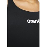Kobiety ONE PIECE BEACHWEAR | Arena SOLID SWIM HIGH - Kostium kąpielowy - black/white/czarny - NN28000