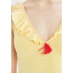 Kobiety ONE PIECE BEACHWEAR | DeFacto Fit REGULAR FIT - Kostium kąpielowy - yellow/żółty - LA03471