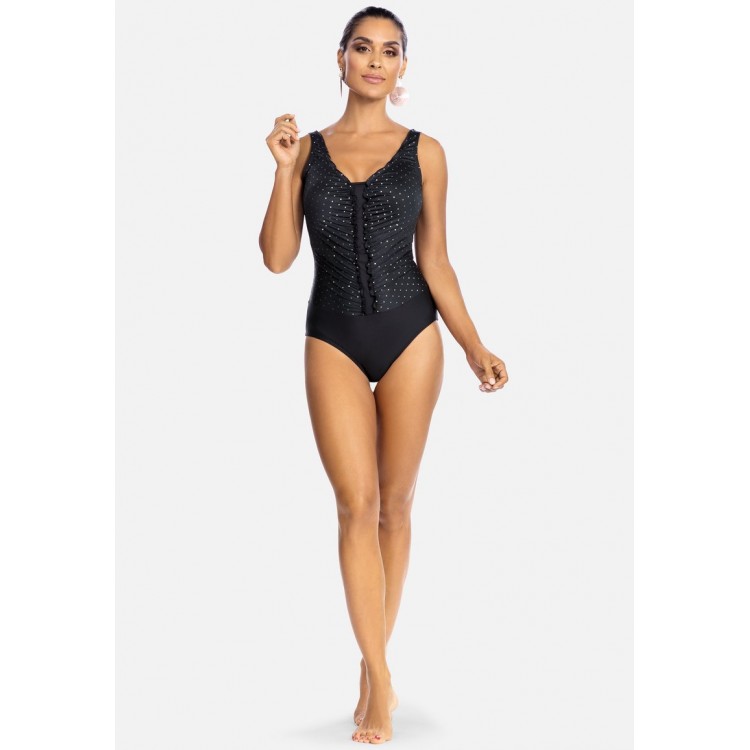 Kobiety ONE PIECE BEACHWEAR | Feba Swimwear Kostium kąpielowy - black/czarny - FW54171
