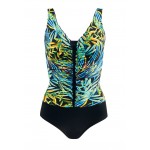 Kobiety ONE PIECE BEACHWEAR | Feba Swimwear MODELUJĄCY - Kostium kąpielowy - modelujący plus size/wielokolorowy - XE87662