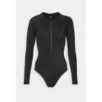 Kobiety ONE PIECE BEACHWEAR | Marks & Spencer LONG SLEEVE ZIP - Kostium kąpielowy - black/czarny - RQ97081