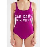 Kobiety ONE PIECE BEACHWEAR | Trendyol Kostium kąpielowy - pink/różowy - JU93738