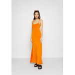 Kobiety BEACH ACCESSORIES | Emporio Armani LONG DRESS - Akcesoria plażowe - ocra/yellow ochre/żółty - UK97835