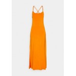 Kobiety BEACH ACCESSORIES | Emporio Armani LONG DRESS - Akcesoria plażowe - ocra/yellow ochre/żółty - UK97835
