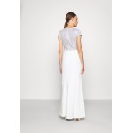 Kobiety DRESS | Lauren Ralph Lauren KRYSTAL CAP SLEEVE EVENING DRESS - Suknia balowa - white/silver/biały - KR96773