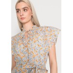 Kobiety DRESS | Samsøe Samsøe KAROOKH LONG DRESS - Suknia balowa - apricot blossom/wielokolorowy - SY85262