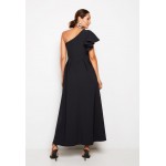Kobiety DRESS | True Violet ONE SHOULDER WRAP DRESS - Suknia balowa - black/czarny - TR49437