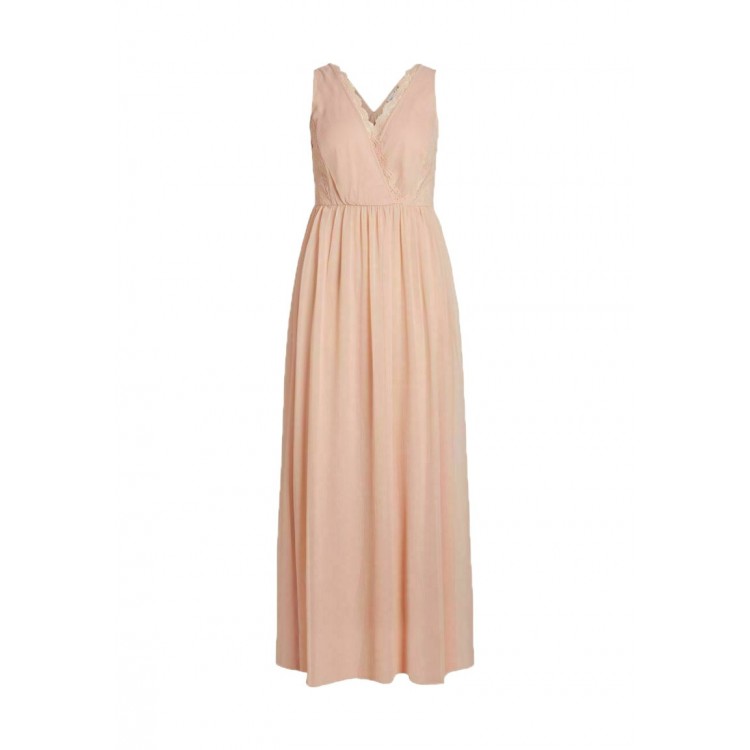 Kobiety DRESS | Vila VISANCIAV NECK - Suknia balowa - misty rose/jasnoróżowy - VV43329
