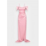 Kobiety DRESS | WAL G. MILA OFF THE SHOULDER GATHERED DRESS - Suknia balowa - mauve pink/różowy - GX80371
