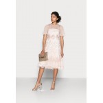 Kobiety DRESS | Adrianna Papell BEADED FLUTTER DRESS - Sukienka koktajlowa - pale pink/jasnoróżowy - RP87218