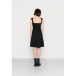 Kobiety DRESS | Anna Field Sukienka z dżerseju - black/czarny - LR75589