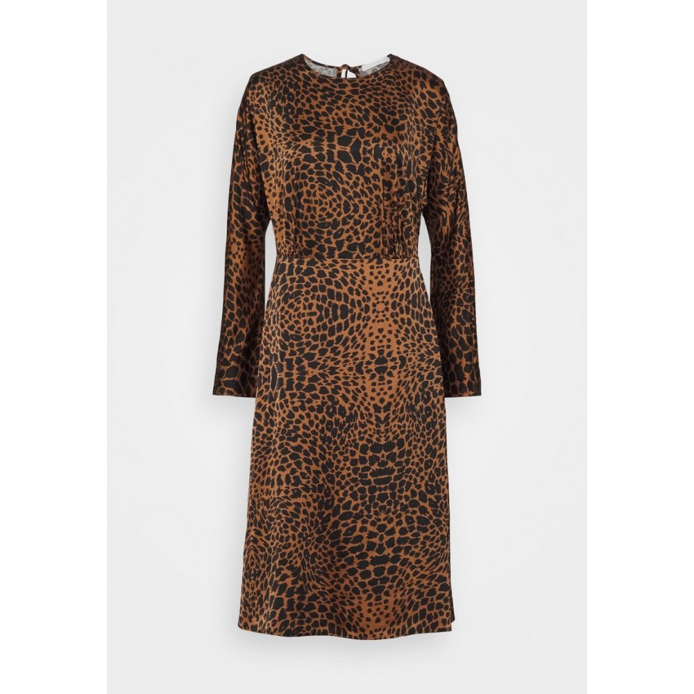 Kobiety DRESS | BOSS DARKEA - Sukienka koktajlowa - brown/brązowy - LT48017