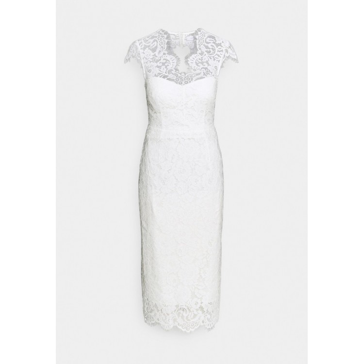 Kobiety DRESS | IVY & OAK BRIDAL MARGARET - Sukienka koktajlowa - snow white/biały - HV07419