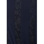 Kobiety DRESS | Lauren Ralph Lauren MID WEIGHT DRESS COMBO - Sukienka koktajlowa - lighthouse navy/granatowy - EB48093