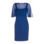 Kobiety DRESS | Luisa Spagnoli PINETO - Sukienka koktajlowa - blu oceano blu oceano flor blu/niebieski - XT22143