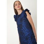 Kobiety DRESS | Madam-T ALLTAGS GRETA - Sukienka koktajlowa - schwarz, indigo/niebieski - OG79845