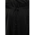Kobiety DRESS | Missguided Plus WRAP TIE WAIST MINI DRESS - Sukienka koktajlowa - black/czarny - FZ09292