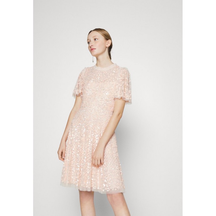 Kobiety DRESS | Needle & Thread AMALIE MINI DRESS - Sukienka koktajlowa - petal pink/różowy - AD50573