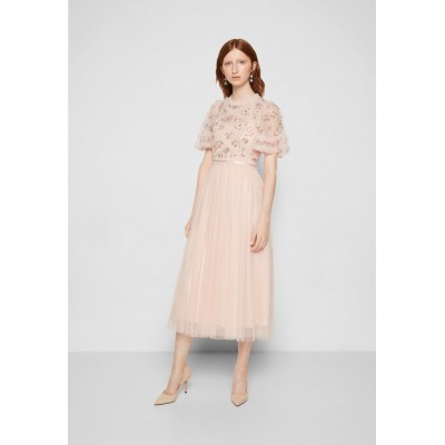 Kobiety DRESS | Needle & Thread BODICE BALLERINA - Sukienka koktajlowa - petal pink/różowy - UL44559