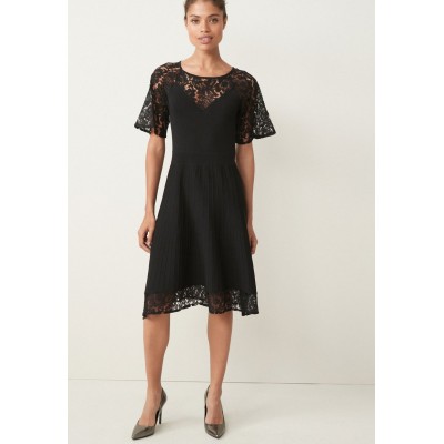 Kobiety DRESS | Next Sukienka koktajlowa - black/czarny - HS58997